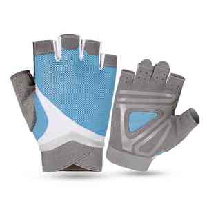 Guantes de fitness para gimnasio antideslizantes de alta calidad, guantes de levantamiento de pesas de cuero para uso de Entrenamiento Personalizados, servicio OEM, guantes de fitness para gimnasio - Product Image 6