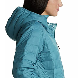 Winter Reversible Waterproof Windproof Puffer Down Jacket with Zipper Closure Long <b>Sleeve</b> Women Fashion Puffy Coat - Product Image 4