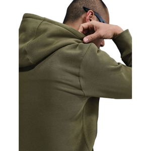 Wholesale Unisex Hoodie Custom Logo Heavyweight Drop Shoulder Hoodie High Quality Loose Fleece Pullover Hoodie - Product Image 4