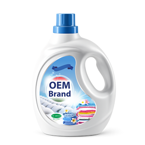 OEM Laundry Detergent <b>Liquid</b> Manufacturer with Enzyme Formula for Deep Stain Removal and Fabric Fiber Protection - Product Image 1