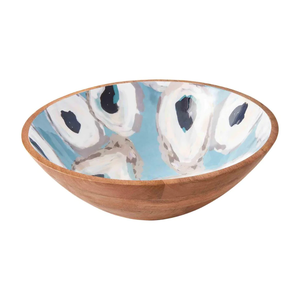 Bol à salade de service en bois imprimé bol en bois de conception fraîche le meilleur pour l'accessoire de restaurant le plus vendu - Product Image 1