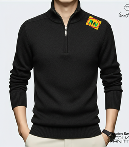 Bangladesh Manufacturer Custom Logo <b>Wool</b>/Acrylic Pillow Collar Winter Solid Digital Printing Men's Sweet Formal Sweaters - Product Image 3