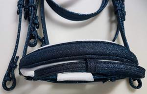 Incroyable bride de cheval en cuir anglais Bride d'équitation de haute qualité - Product Image 6