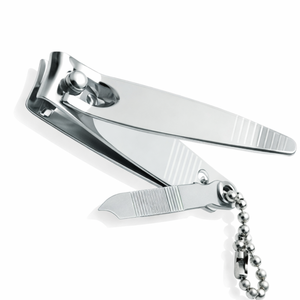 Cortauñas Profesional de Acero Inoxidable con Abertura de Mandíbula Ancha y Curva, Llavero - Cortador de Uñas Duradero para Manicura/Pedicura - Product Image 5