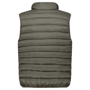 Tendance fermeture éclair manches matelassées moins doudoune pour hommes en gros léger hiver & Travelwear veste avec patchs personnalisés - Product Image 2