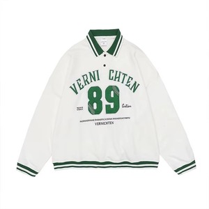 Polo personalizable de manga larga para mujer al por mayor, cuello de solapa, serigrafiado, transpirable, estilo informal - Product Image 3