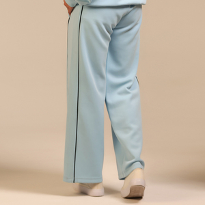 Pantalones de Moda para Mujer, Primavera 2026, Nuevo Estilo, Ribete de Color en Contraste, Pierna Ancha, Cintura Alta, Estilo Vintage - Product Image 5
