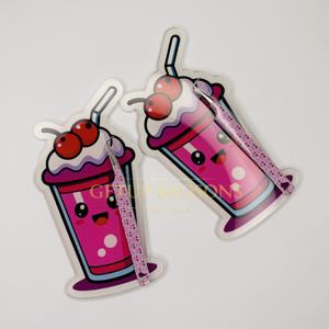 Set de Pinzas para Pestañas de Acrílico Rosa Cereza, Placas de Precisión para Pestañas, Soporte para Lifting de Pestañas, Almacenamiento de Pegamento para Pestañas con Forma de Mariposa, Corazón y Círculo - Product Image 1