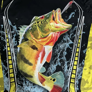 Camisa cálida de pesca al aire libre para hombre, camisas de lana 2025 de caza, camisa de manga larga con botones de pesca personalizada, OEM de secado rápido - Product Image 3