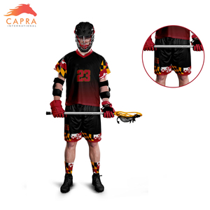 Uniformes sublimés de crosse 100% ensembles confortables respirables d'uniforme de crosse de polyester - Product Image 6