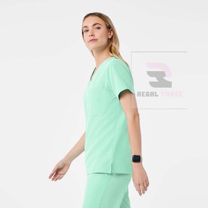 Uniformes de Enfermería de hospital tejidos suaves de alta calidad a la venta - Product Image 3