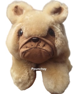 Peluche de Alpaca para Bebés, Bulldog Francés Ppunchay Perú, Suave, Bonito y Adorable - Product Image 1