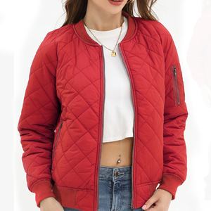 Veste bomber pour femmes de haute qualité en gros, épaisse et chaude pour l'hiver, fabrication professionnelle, veste bomber pour femmes en vente - Product Image 6