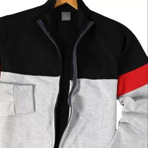 Respirant haut tendance marque personnalisée à la mode décontracté 100% coton polaire hiver col haut pleine ouverte veste à glissière pour hommes - Product Image 5