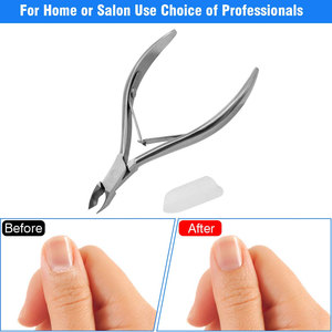 Non Slip Handle Stainless Steel <b>Cuticle</b> Nipper <b>Cutters</b> For Thick And Ingrown Toenails Factory Hot Sale <b>Cuticle</b> <b>cutter</b> - Product Image 5