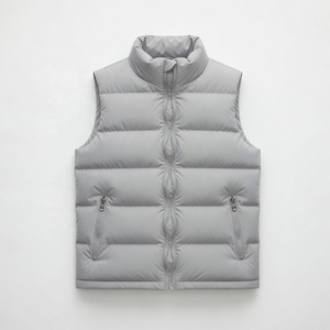 Chaqueta Acolchada de Manga Corta, Resistente al Agua, para Actividades al Aire Libre, Abrigo Aislante, Ropa de Abrigo Informal, Manga Corta - Product Image 5