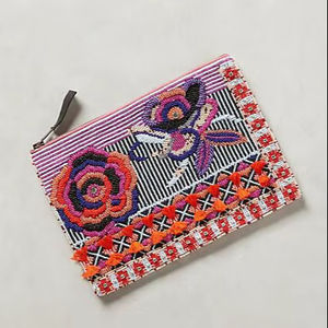 กระเป๋าถืองานปักลายสไตล์โบฮีเมียนที่ดีที่สุดดีไซน์แฟนซีซับในทำด้วยมือ - Product Image 1