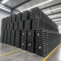 Poutre en acier galvanisé à chaud pour ponts en treillis 0,8 mm 1,2 mm pour la construction de bâtiments commerciaux en ossature métallique