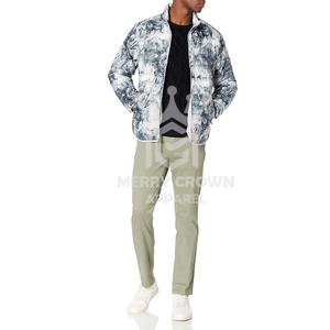 Chaqueta Acolchada de Lona para Invierno, con Logotipo Frontal Personalizado, para Actividades Deportivas al Aire Libre para Hombre - Product Image 4