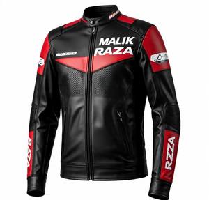 Chaqueta de Motociclista de Cuero Personalizada, Diseño Europeo, Hecha a Medida, Talla, Color y Logotipo para Motociclistas y Distribuidores - Product Image 3