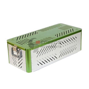 Ensemble de plateaux de stérilisation, casseroles en aluminium avec couvercles, organiseur d'instruments médicaux, cassettes, clinique, dentaire, chirurgical - Product Image 2