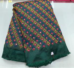 Material de diseño Phantom Katli con bordado de trabajo de espejo completo para confección y trajes de novia disponibles al mejor precio - Product Image 4