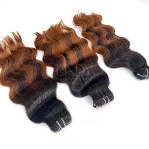 Trame de cheveux humains vietnamiens cheveux bruts ondulés meilleure qualité avec prix de gros extensions de cheveux - Product Image 4