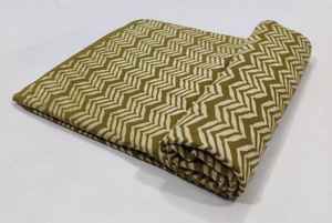 Bloc de main respirant imprimé 100% coton tissu fabriqué à la main Jaipur patrimoine traditionnel écologique bloc imprimé coton tissu - Product Image 2