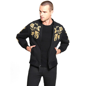 Venta caliente chaqueta de bombardero para los hombres de moda barata a prueba de viento bombarderos abrigo Casual chaqueta de bombardero de béisbol para los hombres - Product Image 1