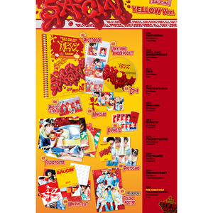 [OFERTA] NEXZ - SAUCIN 4º Mini Álbum Versión Photobook (NEGRO / AMARILLO / Versión Set) - Product Image 2
