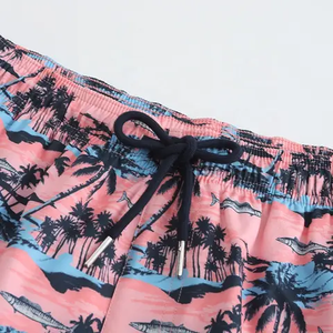 Wholesale Custom Made Fashion Printed Shorts for Men Streetwear Casual Summer Outdoor Shorts Beachwear Stylish Printed Shorts - Product Image 5