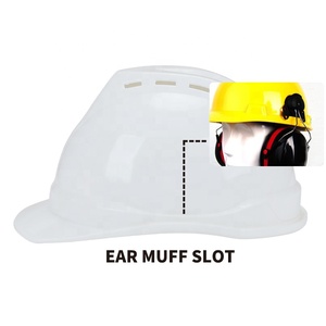 <span class=keywords><strong>Casco</strong></span> <span class=keywords><strong>de</strong></span> <span class=keywords><strong>seguridad</strong></span> <span class=keywords><strong>con</strong></span> protección en V ventilado y logotipo - Product Image 4