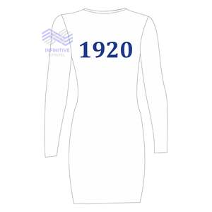 Zeta Phi Beta Sorority Dress para mujer Casual hasta la rodilla - Product Image 2