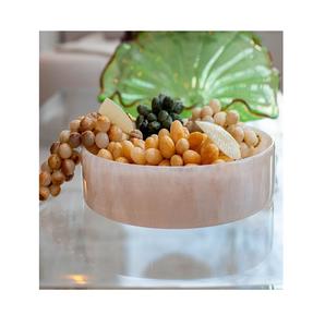 Bol décoratif en résine fabriqué à la main, poli et brillant, forme moderne et élégante, parfait pour la salle à manger ou le salon. - Product Image 1