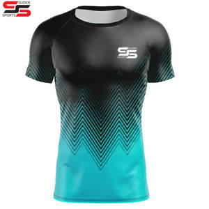 Gran oferta, camiseta Rashguard hecha a medida de calidad superior para hombre, protección larga transpirable a precios razonables al por mayor - Product Image 5