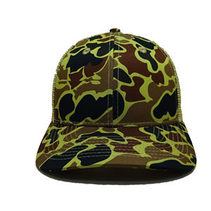 OEM ODM Vietnam Fábrica Personalizado 6 Paneles Estructurado Camuflaje Trucker Caps En Blanco Personalizado Logo Strucker Unisex Al Aire Libre - Product Image 4