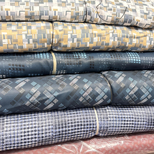 Tissu de coton teint en fil Dobby de qualité supérieure pour la fabrication de robes motif teint uni tissé pour garçons filles exportation internationale - Product Image 4