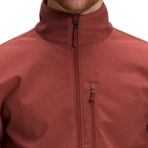 Vestes Softshell pour hommes avec logo personnalisé, vestes Softshell légères à fermeture éclair pour hommes, best-seller, prix bas, vestes Softshell - Product Image 6
