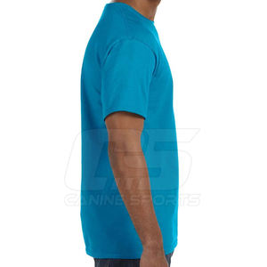 Logo personnalisé marque privée vêtements d'été T-Shirt 100% coton tissu tricoté conception de T-Shirt personnalisé - Product Image 4