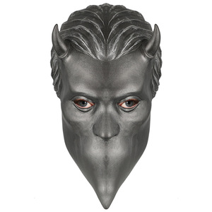 <span class=keywords><strong>Masque</strong></span> <span class=keywords><strong>de</strong></span> tête en latex <span class=keywords><strong>Ghoul</strong></span> pour groupe <span class=keywords><strong>de</strong></span> musique d'horreur Heavy Metal Doom Hard Rock, accessoire <span class=keywords><strong>de</strong></span> cosplay pour Halloween, vente chaude HLC - Product Image 2