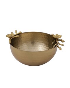 Bol en métal aluminium pour hôtel moderne ustensiles de cuisine avec bol doré pour la décoration de la maison articles de vaisselle en métal de la meilleure qualité - Product Image 2