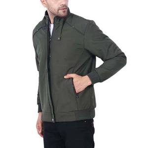 Nuevo estilo de moda High Street hombres Casual Stand Collar impermeable poliéster bombardero chaquetas Pakistán mejor servicio diseño personalizado - Product Image 5