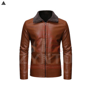 Custom Made Logo Your Own Design Outdoor <b>Leather</b> <b>Man's</b> Coats With Winter <b>Jacket</b> <b>Man</b> Fashion <b>Jackets</b> For <b>Man</b> - Product Image 5
