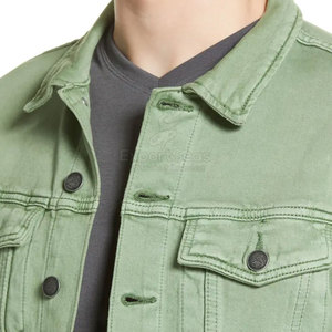 Veste en jean Offre Spéciale sur mesure Concevez votre propre veste d'hiver en jean pour hommes Meilleur matériau Veste en jean pour hommes - Product Image 5