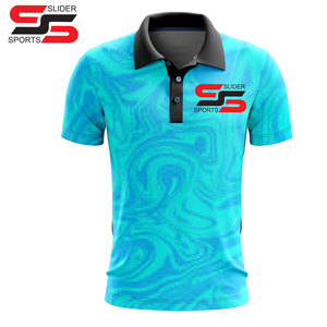 Polo de golf personalizado bordado con logotipo sublimado de alta calidad al por mayor para hombres y mujeres - Product Image 6