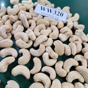 เม็ดมะม่วงหิมพานต์ W320แซนติโกเวียดนามถั่วเม็ดมะม่วงหิมพานต์ W320 kernel Kaju badam OEM ODM - Product Image 1