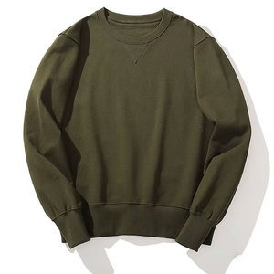 Sweat-shirt en molleton épais surdimensionné personnalisé pour homme, en coton lourd de haute qualité, pour l'hiver et l'été, 220g - Product Image 4