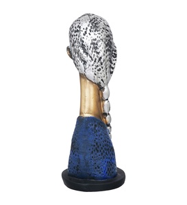 Modern Gold Polyresin Praying <b>Women</b> Figurine Latest Design for Spring Format Praying <b>Women</b> Gold Polyresin Sculpture & Showpiece - Product Image 5