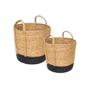Decorative Handmade Vietnamese <b>SEAGRASS</b> <b>LAUNDRY</b> <b>BASKET</b> Plant Pots From Vietnam, Ideal for Home, Affordable <b>Laundry</b> Organizer - Product Image 1