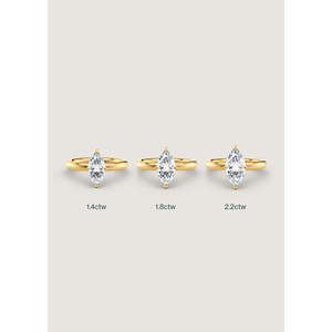 Anillo Daphne con Diamante Marquise, Colección de Anillos de Diamantes Elegantes - Product Image 5